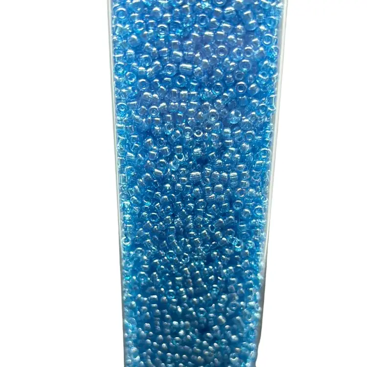 Turquoise Luster Bead Treasures 12/0 Glass Seed Beads