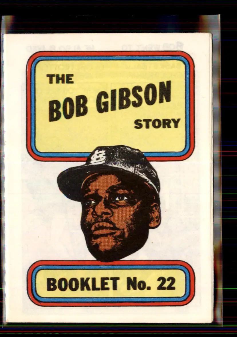Bob Gibson 1970 Topps Booklets #22 - St. Louis Cardinals - (pk2-99)