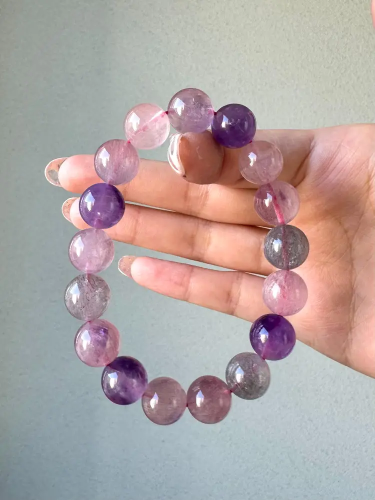 Premium Quality Super Seven Crystal Bracelet 11.5mm