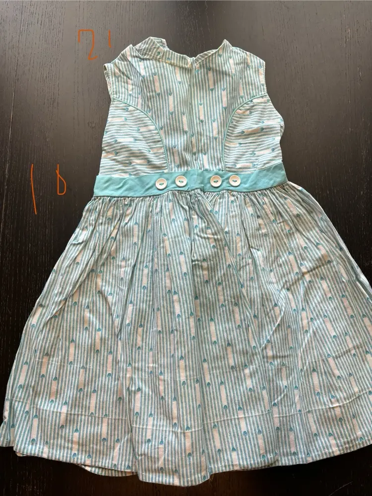 Vintage Tulip Cinderella Dress Toddler Girl 