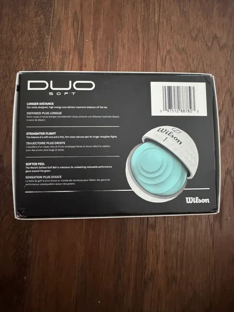 (New) 2025 Wilson Duo Soft Golf Balls
