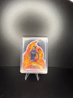 25 Topps Chrome Basketball Rob Dillingham 451 Die Cut SSP RC Minnesota Timberwolves