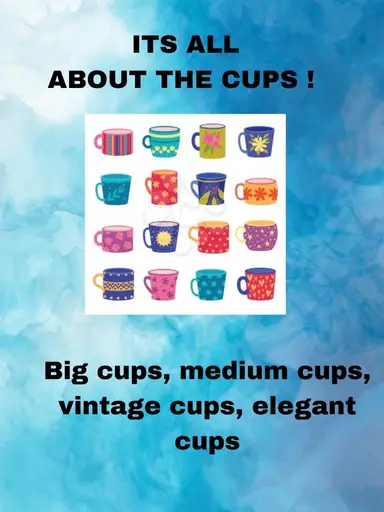 Classiccollectornadine-it’s A Cup Extravaganza 