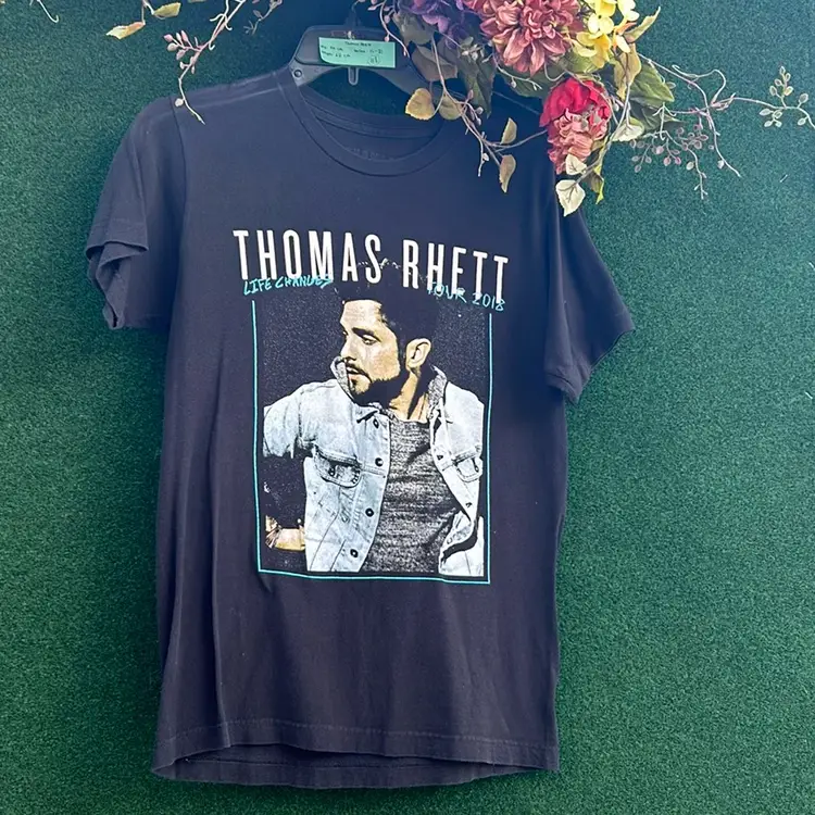 Thomas Rhett Life Changes Tour 2018, Tour Cities On Back 