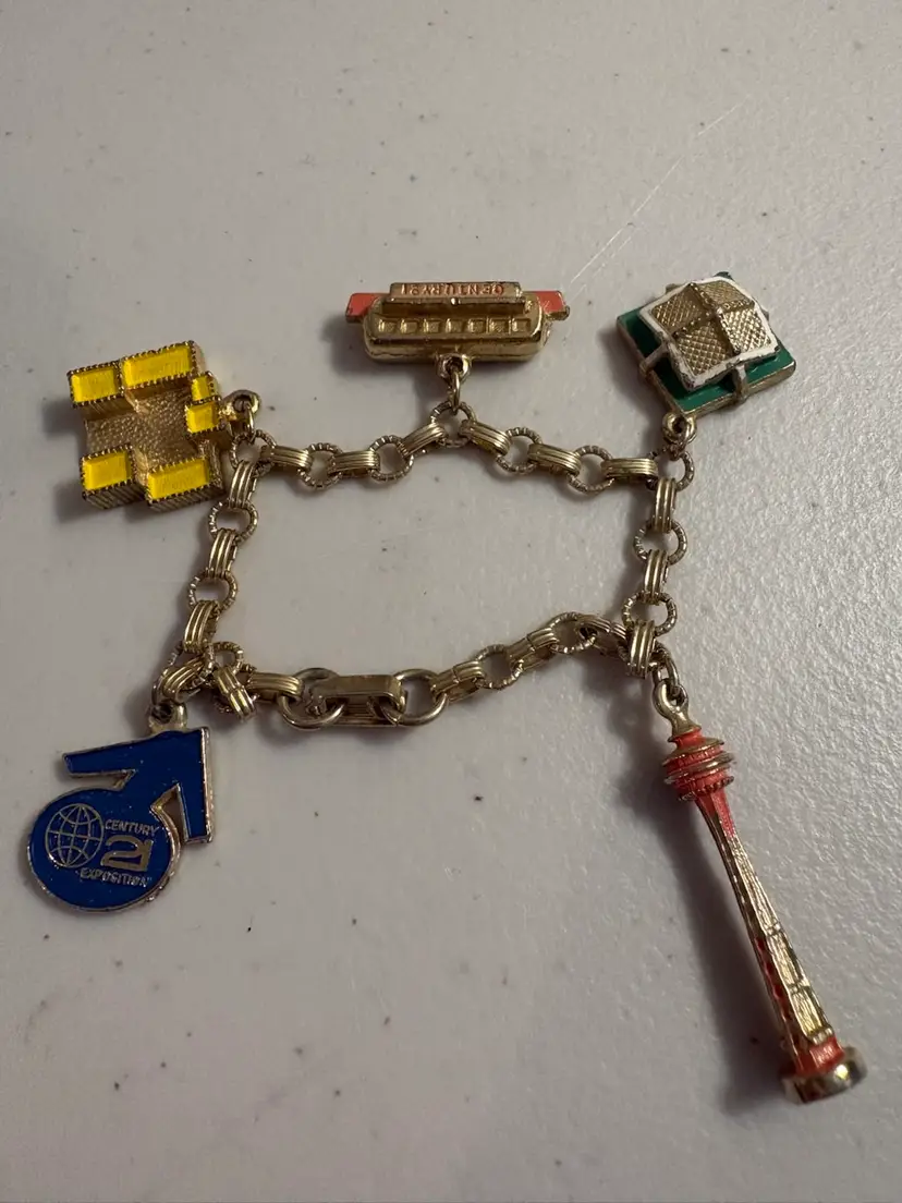 Seattle World’s Fair Charm Bracelet