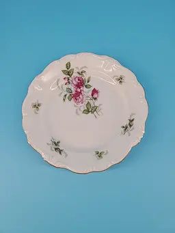 Johann Haviland Pink Rose Bread Plate Replacement