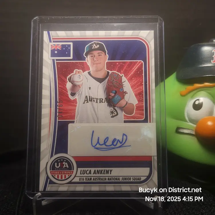 2025 Panini USA - Luca Ankeny Team Australia 4/65