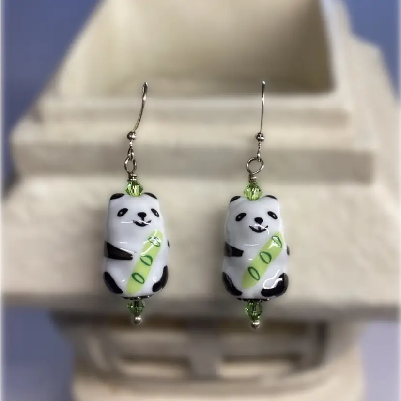 Lucky Panda Earrings