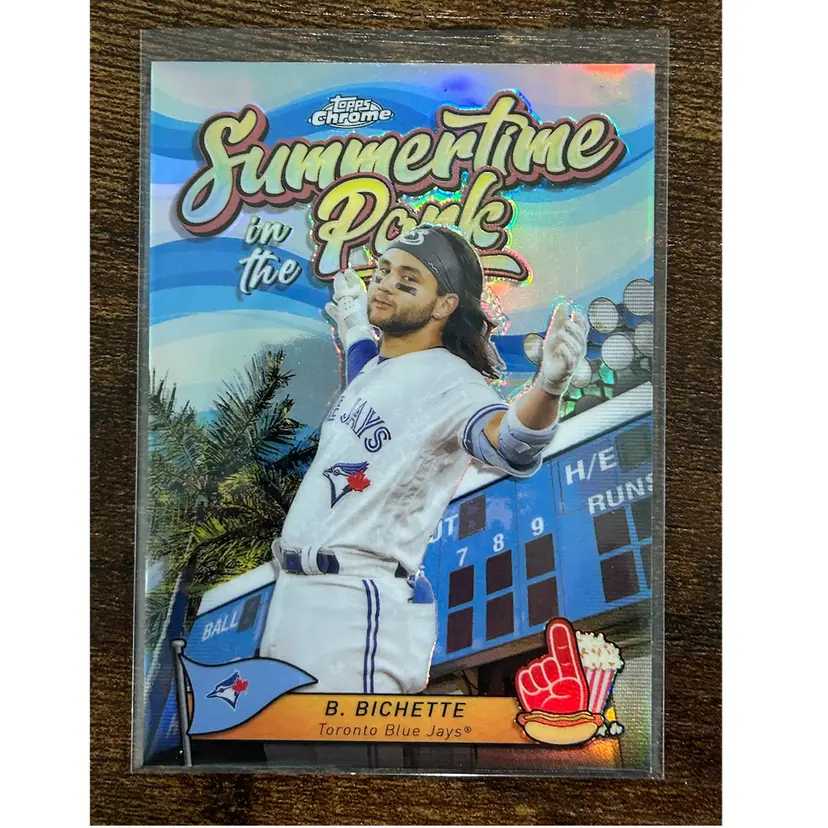 Bo Bichette 2024 Topps Chrome Summertime In The Park - Toronto Blue Jays