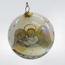 Li Bien Ornament “inside” Reverse Painting Angel 2000 | 3”