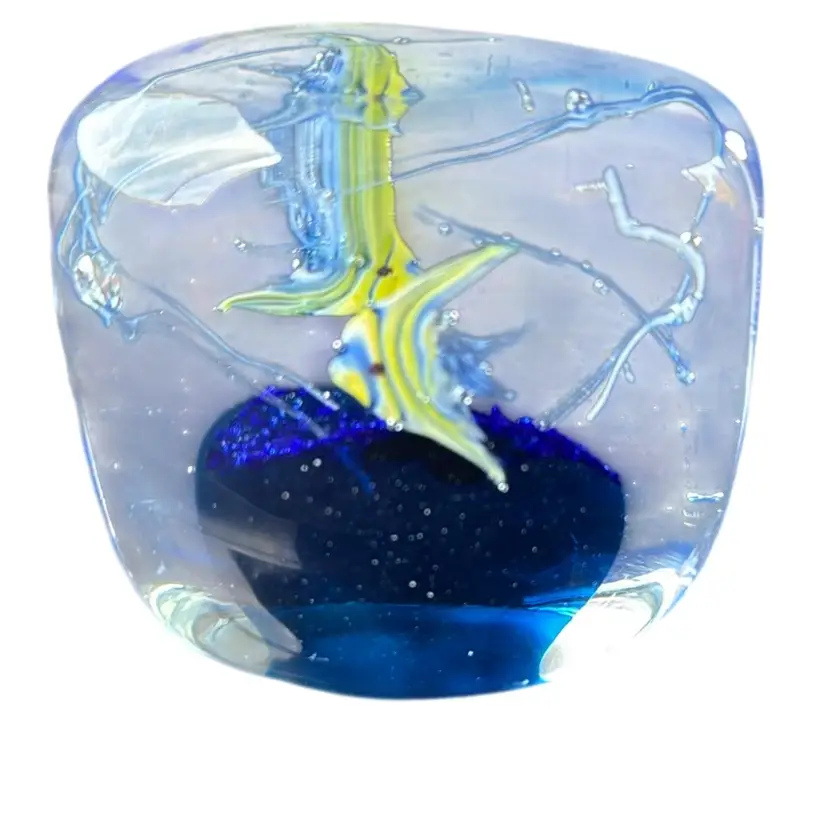 Aquarium Square Paper Weight