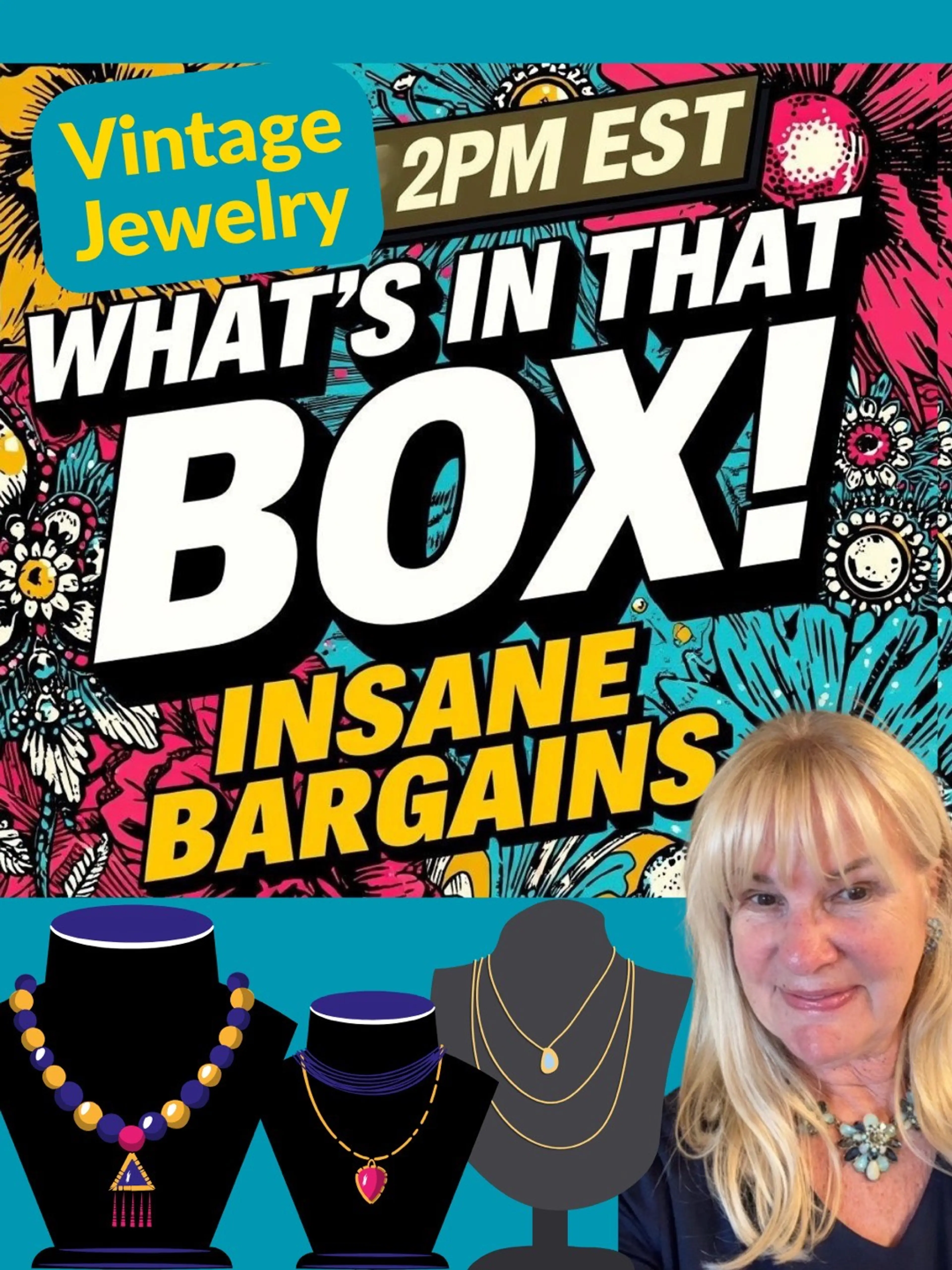 Let’s Dig!  Vintage Brooches, Earrings, Necklaces, And? 🩷