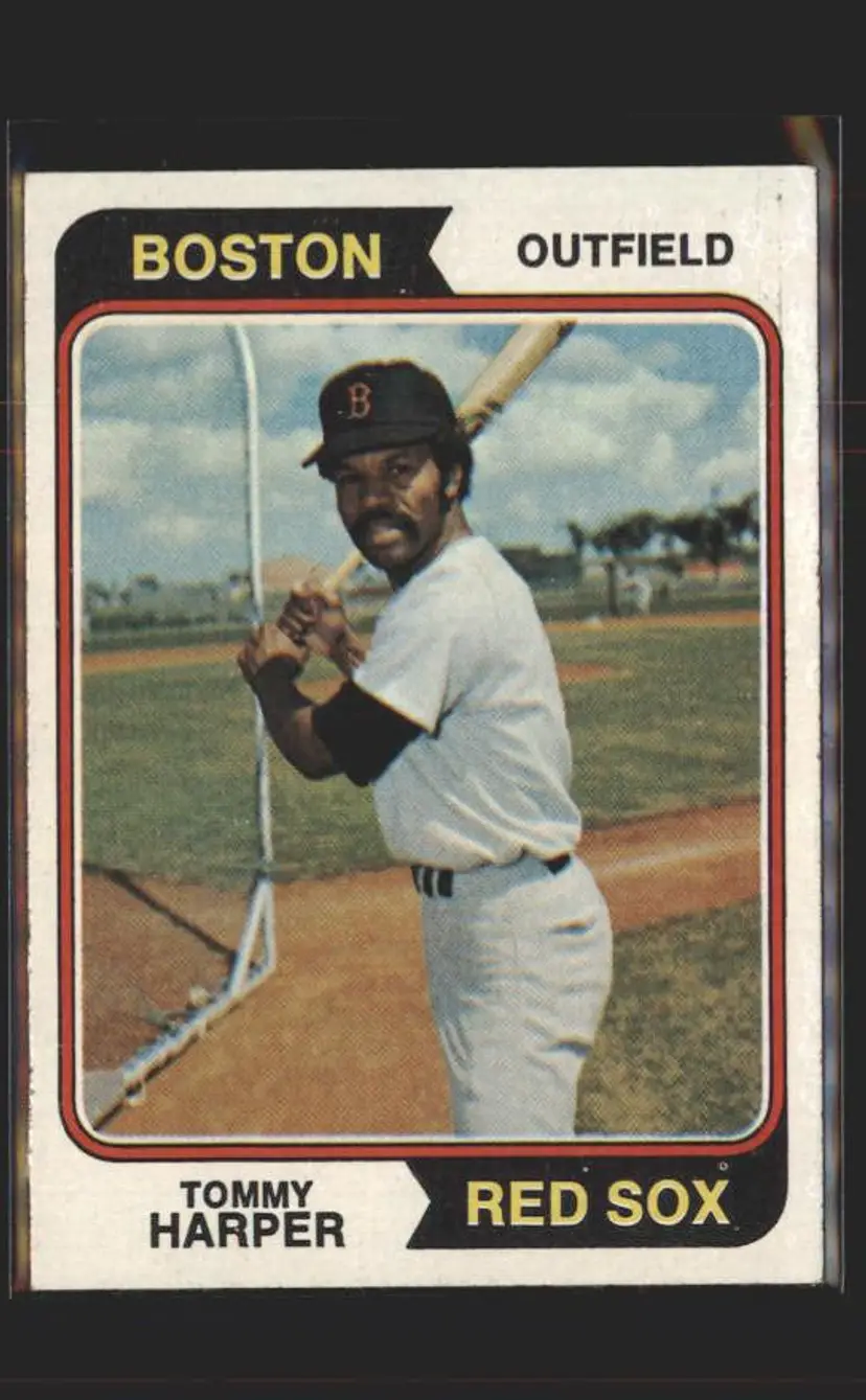 1974 Topps #325 Tommy Harper - (pk5) - Boston Red Sox