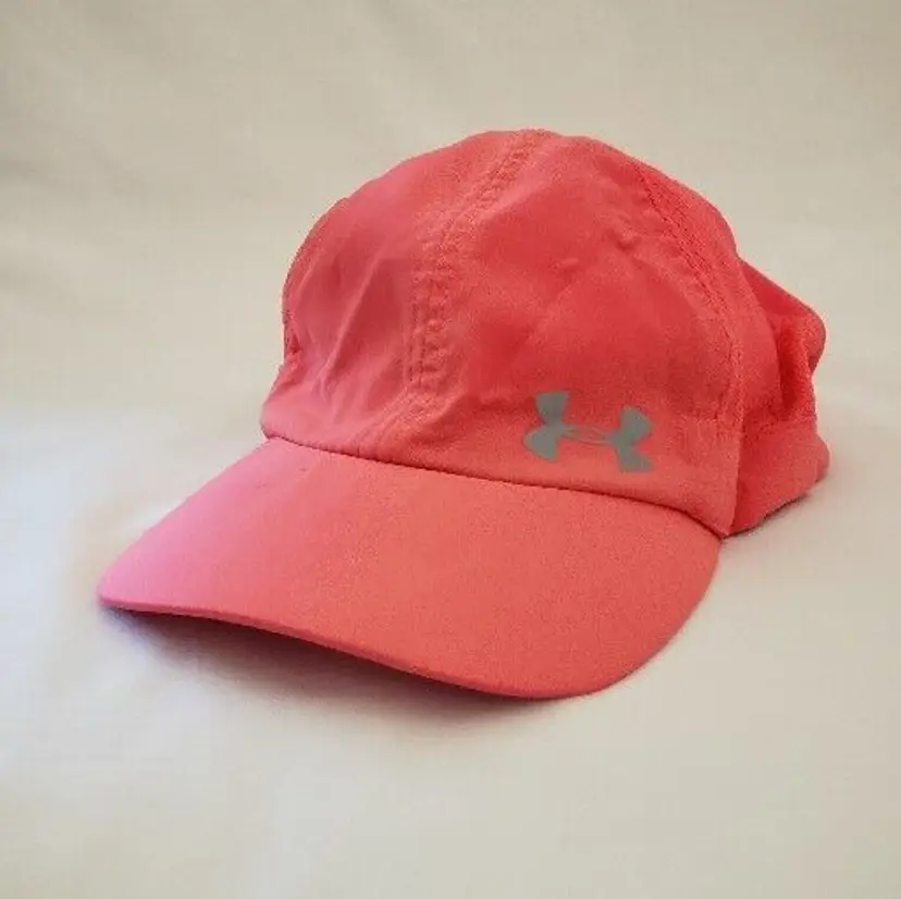 Under Armour Women's Running Hat Cap Light Weight Adjustable Baseball Cap Pink