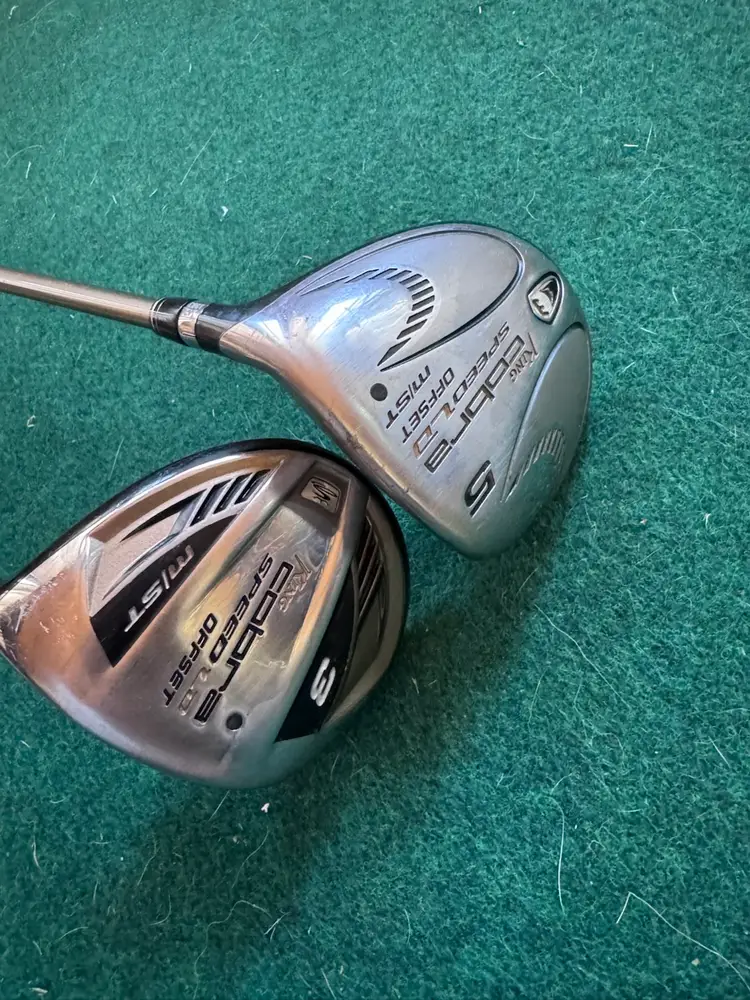 King Cobra 3 Wood And 5 Wood Set Lite Flex