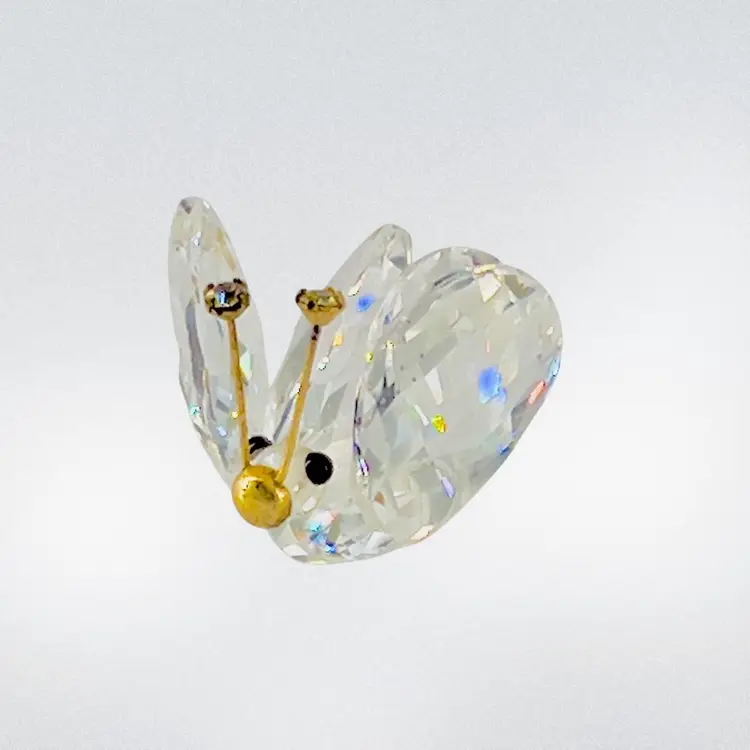 Miniature Butterfly Figurine Swarovski Crystal Retired  USA
