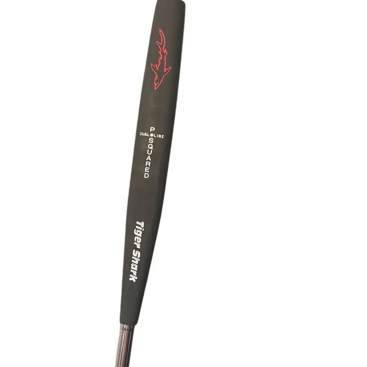 Fat Lady Swings Putter with Brand New Tiger Shark P-Squared Dual Line Pistol Grip (34 1/2")