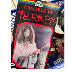 Crucible Of Terror VHS