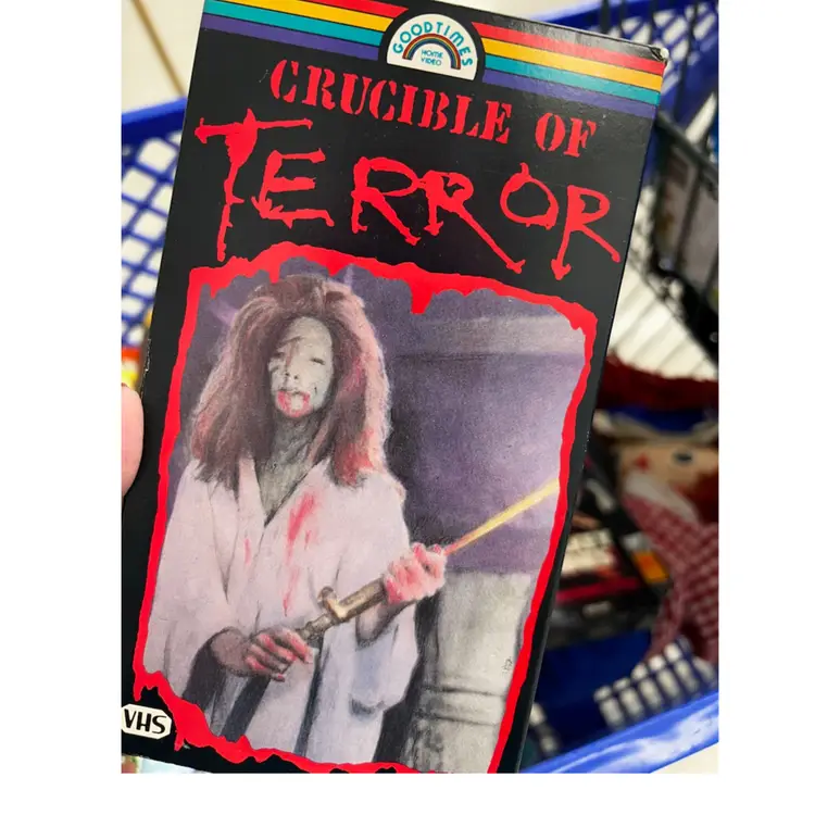 Crucible Of Terror VHS