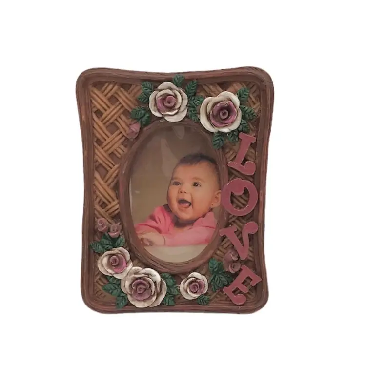"Love" Resin Picture Photo Frame-Small