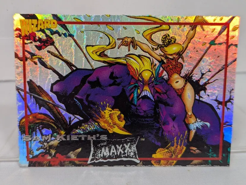 Sam Kieth's The Maxx 1992 Wizard Press Promo Card #2 Mint