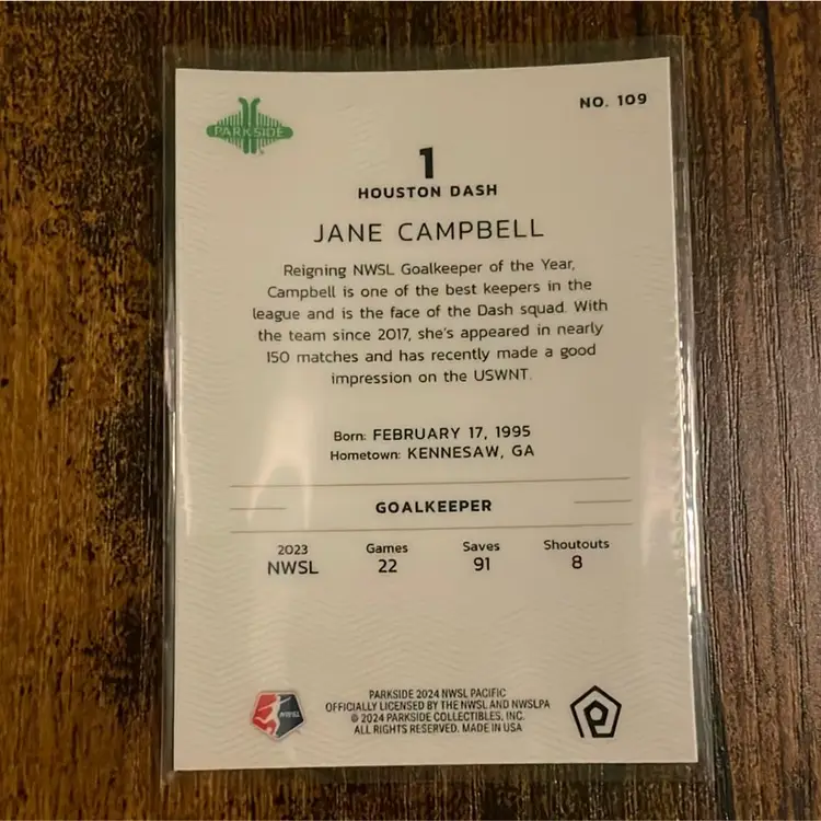 Jane Campbell 16/25 Pacific