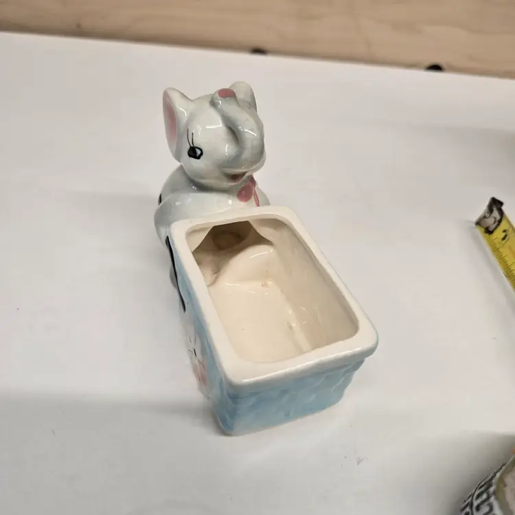 Vintage Elephant Planter