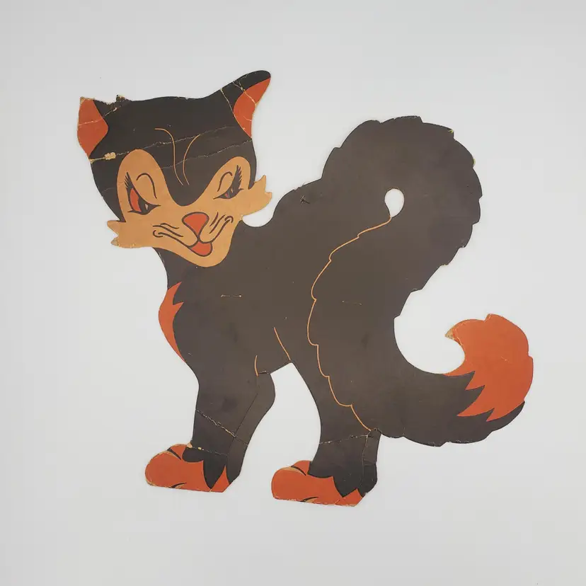 #062 - Black Cat 1940's Die Cut #2
