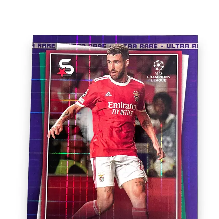 Rafa Silva Ultra Rare Purple 53/99 Image Variation 2023 Topps UEFA Superstars