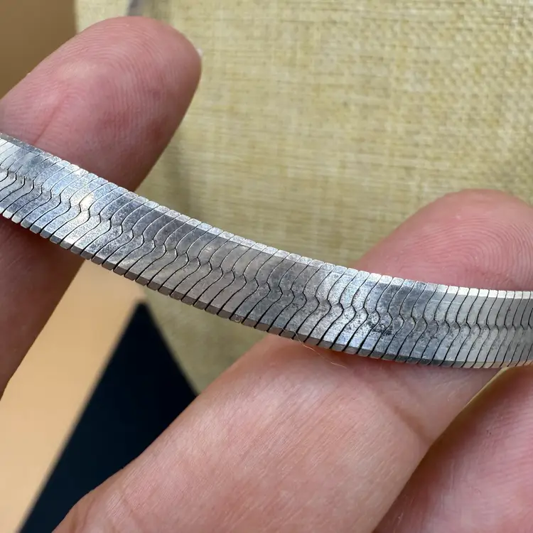 Italian 24” Sterling Silver Snake Chain 30.8 Grams