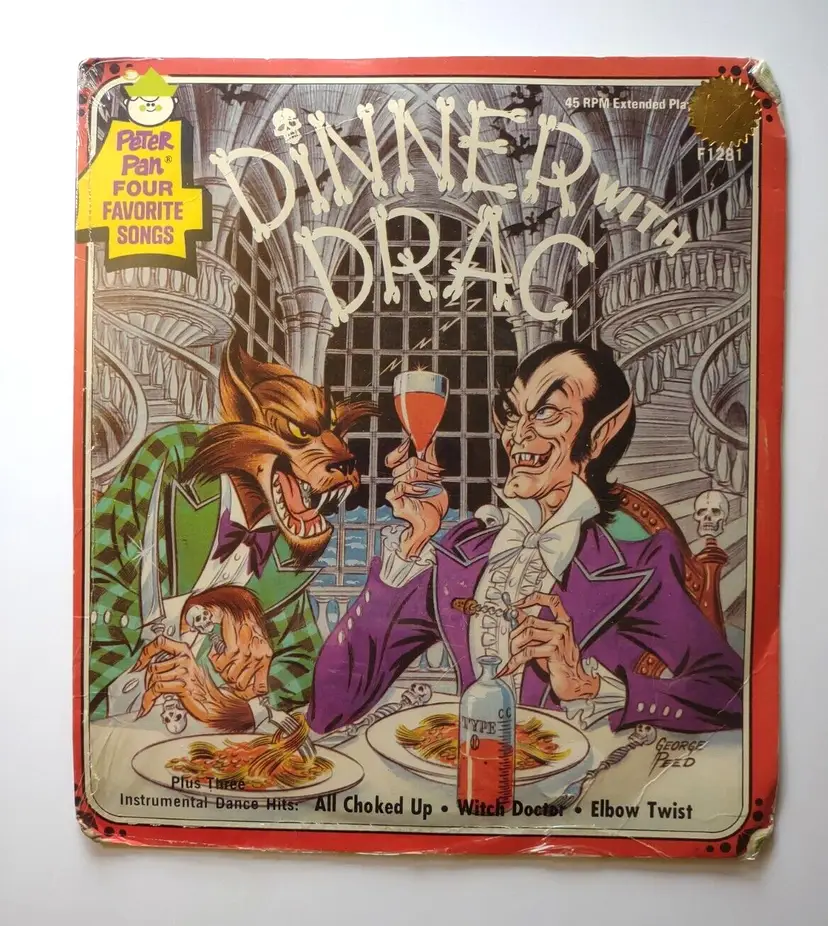 Frankie Stein And His Ghouls Vinyl 7" Record SEALED Halloween Dracula Horror