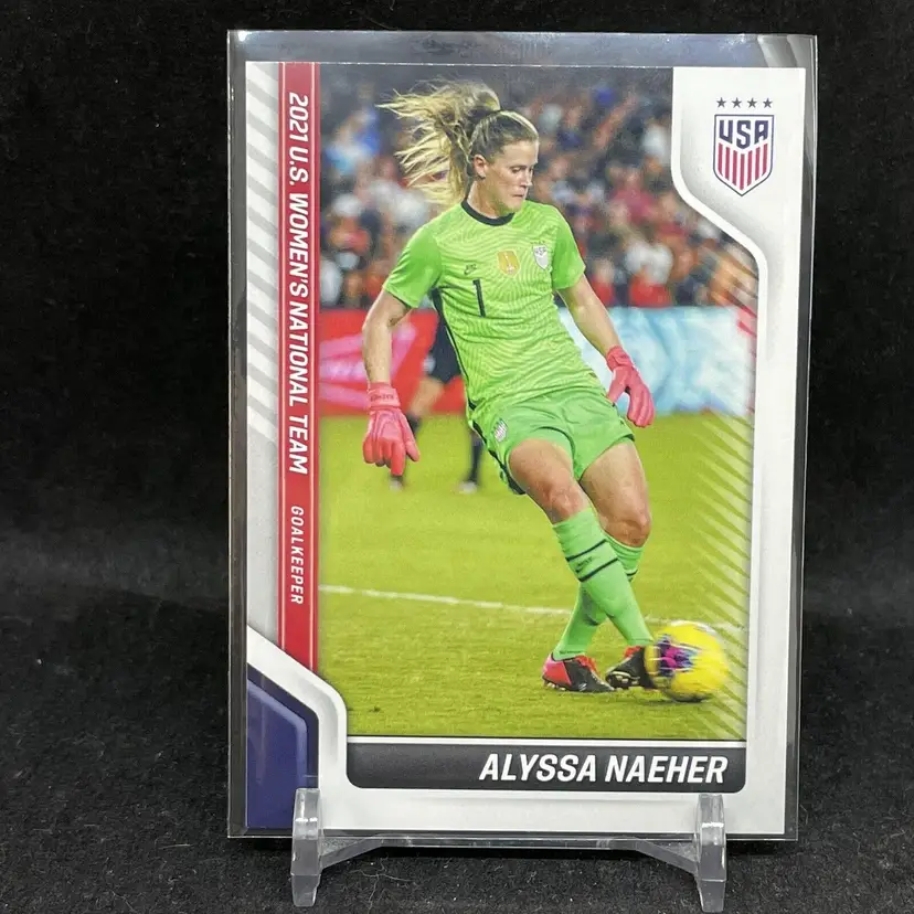 2021 Panini Alyssa Naeher US Women's Soccer Team USA Soccer Card USWNT