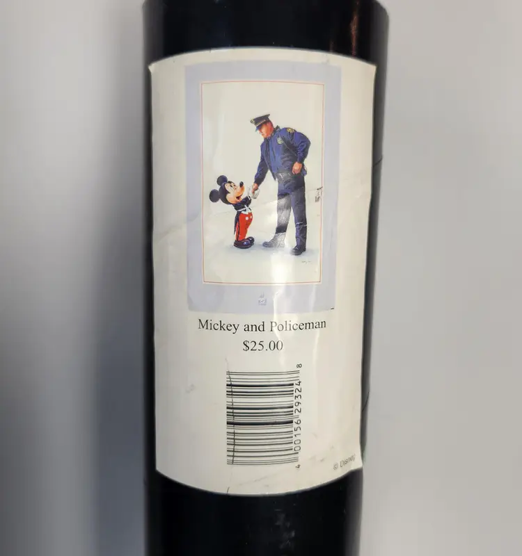 Disney "Mickey Mouse and the Policeman" 24x34 Art Print - William Silvers