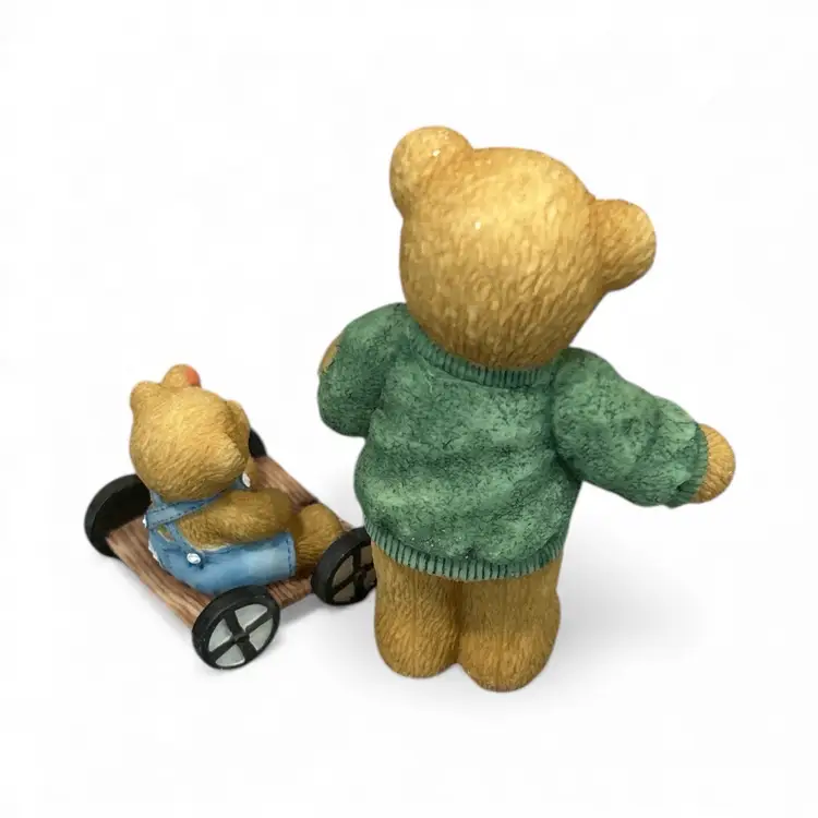 Cherished Teddies Thanks for Teaching Me Real World Figurine With Original Box