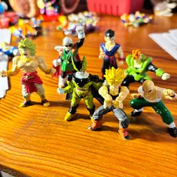 1996 Dragon Ball Z Anime Action Figures Lot Of 7 Major Antagonists Vintage