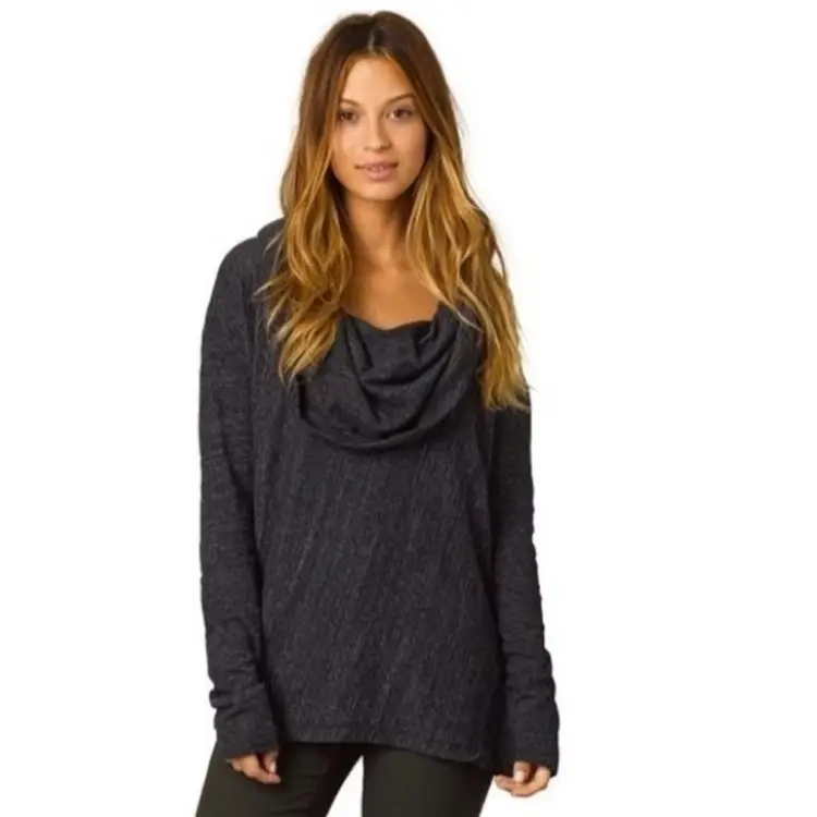 PrAna The Ginger Cowl Neck Long Sleeve Top