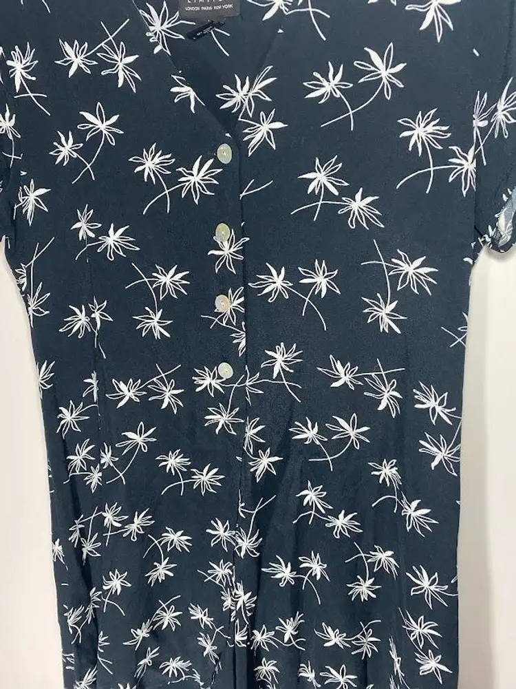 Limited London Paris New York Floral Romper