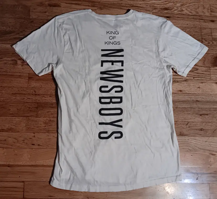 Newsboys King of Kings t-shirt concert GOD Jesus Christian Rock Pop Music