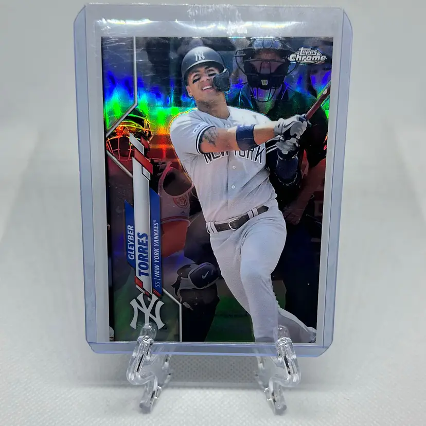 2020 Topps Chrome Gleyber Torres New York Yankees Refractor