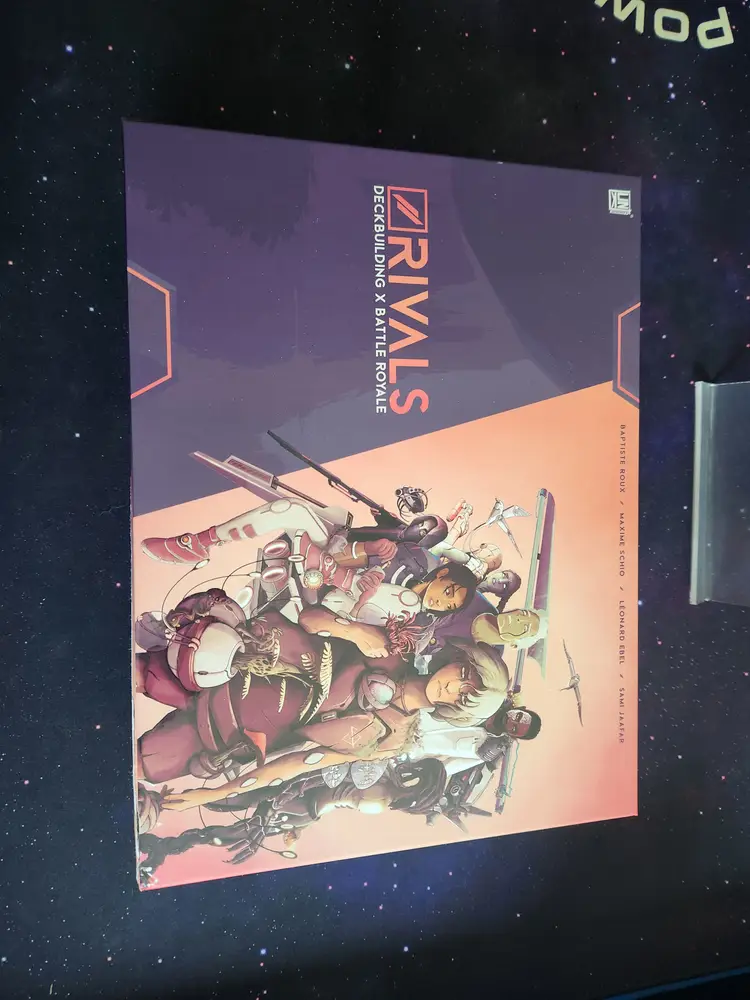 Rivals: Battle Royale Deckbuilding Game Core Box + Kickstarter Stretch Goals + Acrylic Tokens!