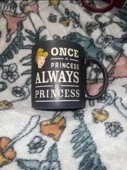 Disney Parks "Once A Princess Always A Princess" Ceramic Mug