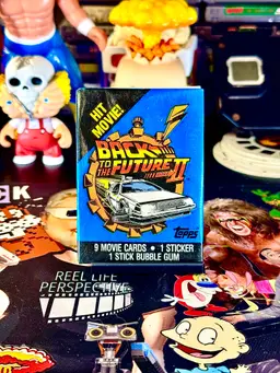 1x Vintage 1989 Back to the Future 2 | Movie Card Wax Pack by Topps