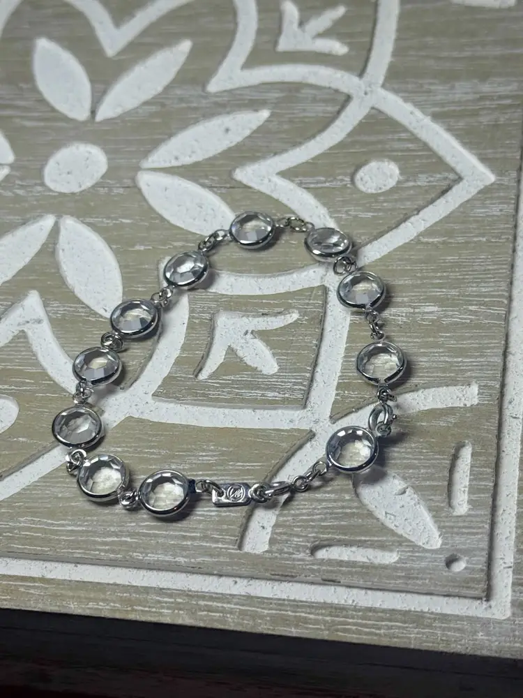 Swarovski Crystal Bezel Bracelet