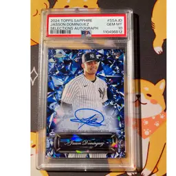 2024 Topps Sapphire Jasson Dominguez Sapphire Selections (AU/RC) PSA 10 - New York Yankees