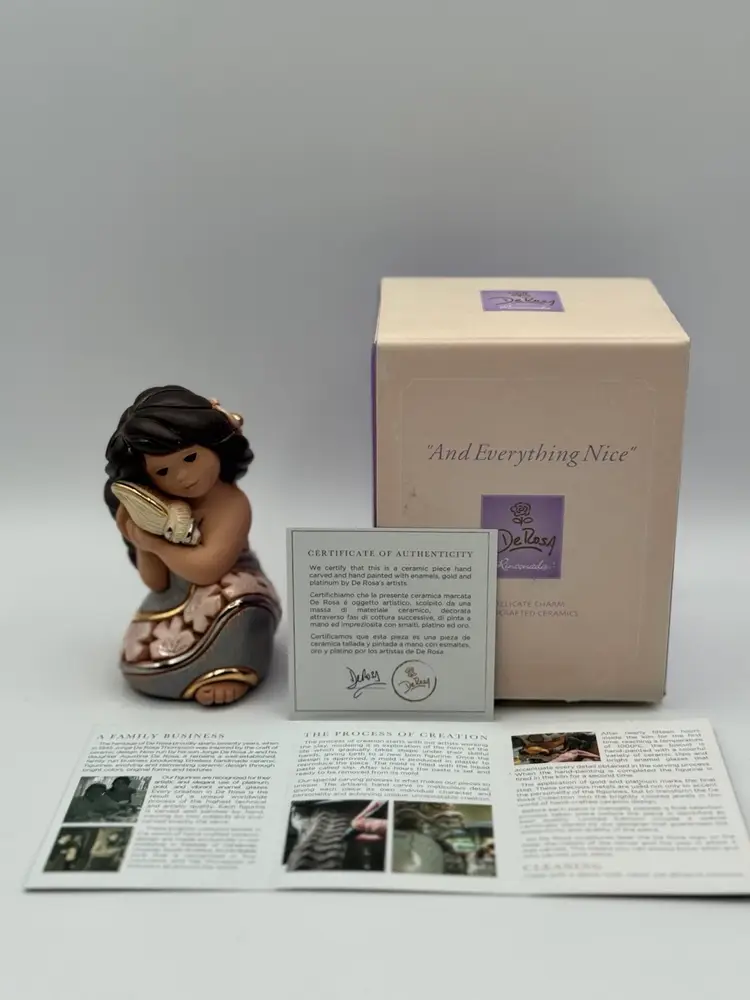 Not Yet De Rosa Rinconada Whispering Sea Everything Nice Collection G16 4.25" Tall