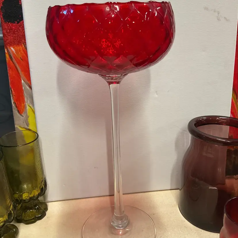 Red Long stem optic Empoli