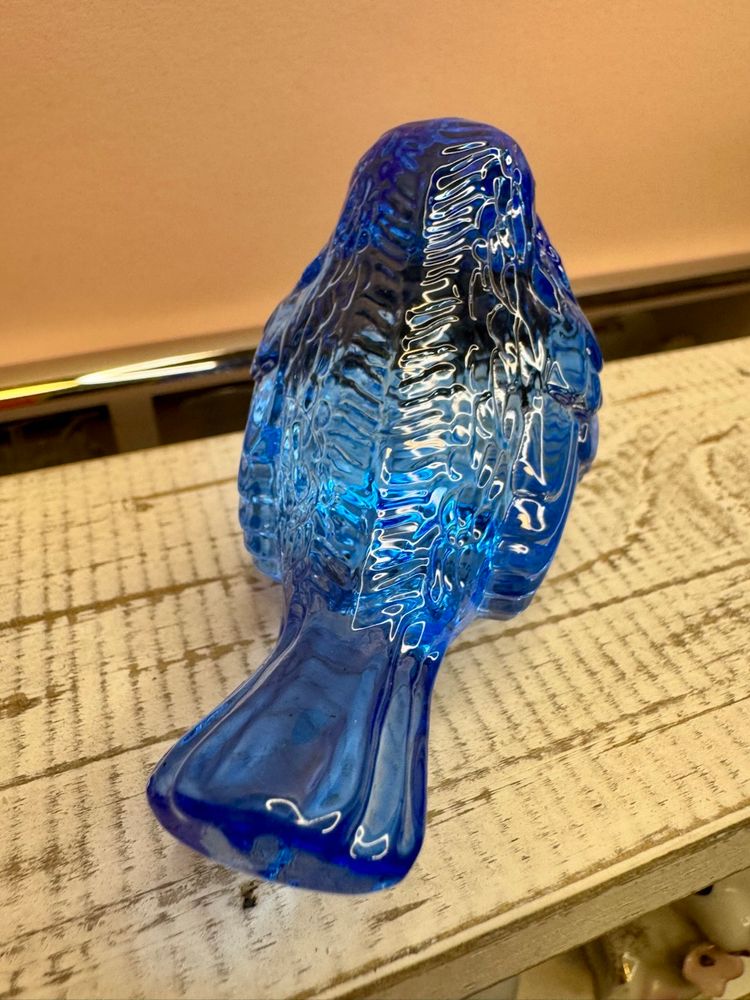 Mini Colorful Crystal Bird Figurine - 3'' inches