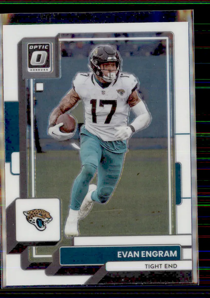 Evan Engram 2022 Donruss Optic #101 - Jacksonville Jaguars - (130-136)