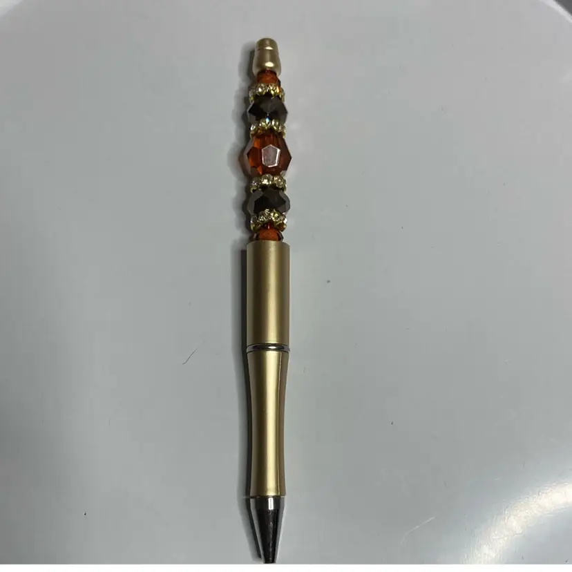 Fidget Pen Handmade By Me! Black Ink! Replaceable Cartridges!  "2"  Extra Ink Cartridges Included! 1 blue and 1 black!