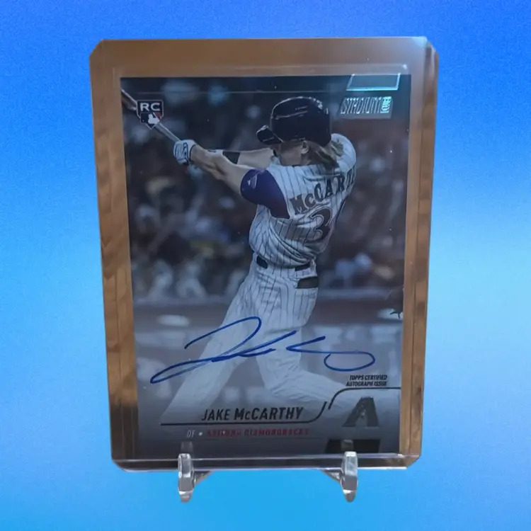Jake McCarthy 2022 Stadium Club Auto RC